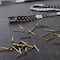 12 Packs: 800 ct. (9,600 total) 1/2" Brass Applique/Sequin Pins by Loops & Threads®